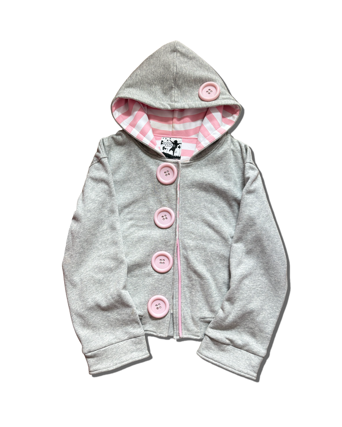 [PRE-ORDER] Big-Button Hoodie (Pastel)