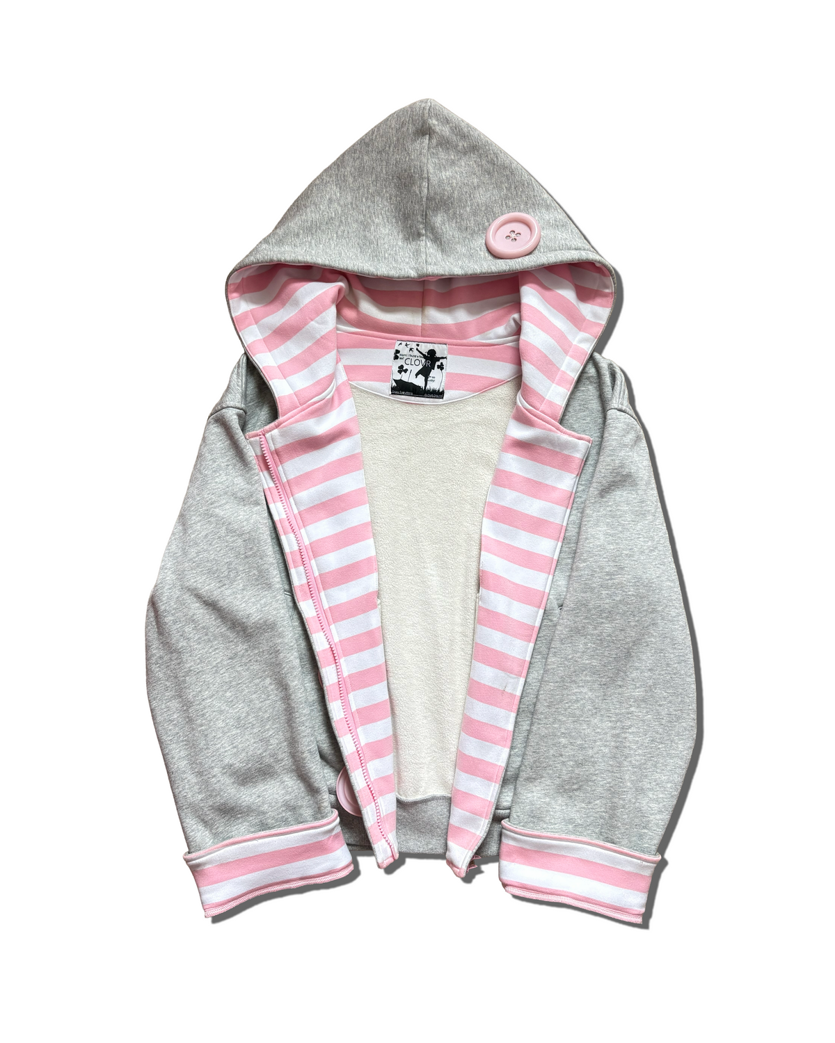 [PRE-ORDER] Big-Button Hoodie (Pastel)